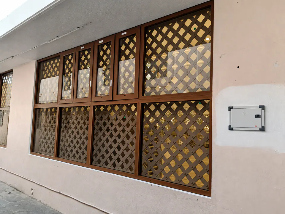 Completed uPVC doors and windows